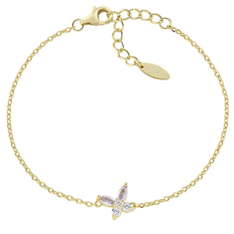 Bracciale Donna AMEN Fiori - BRBUTGBLA