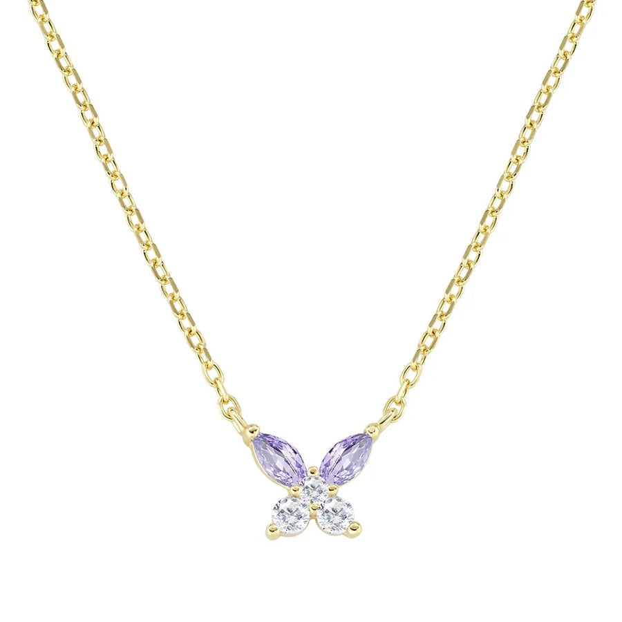 Collana Donna AMEN Fiori - CLBUTGBLA