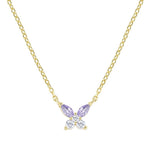 Collana Donna AMEN Fiori - CLBUTGBLA