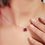 Collana Donna AMEN Quadricuore - CLPMHBR - immagine 2