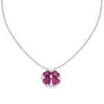 Collana Donna AMEN Quadricuore - CLPMHBR - immagine 4