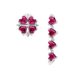 Orecchini Donna AMEN Quadricuore - EMHBR