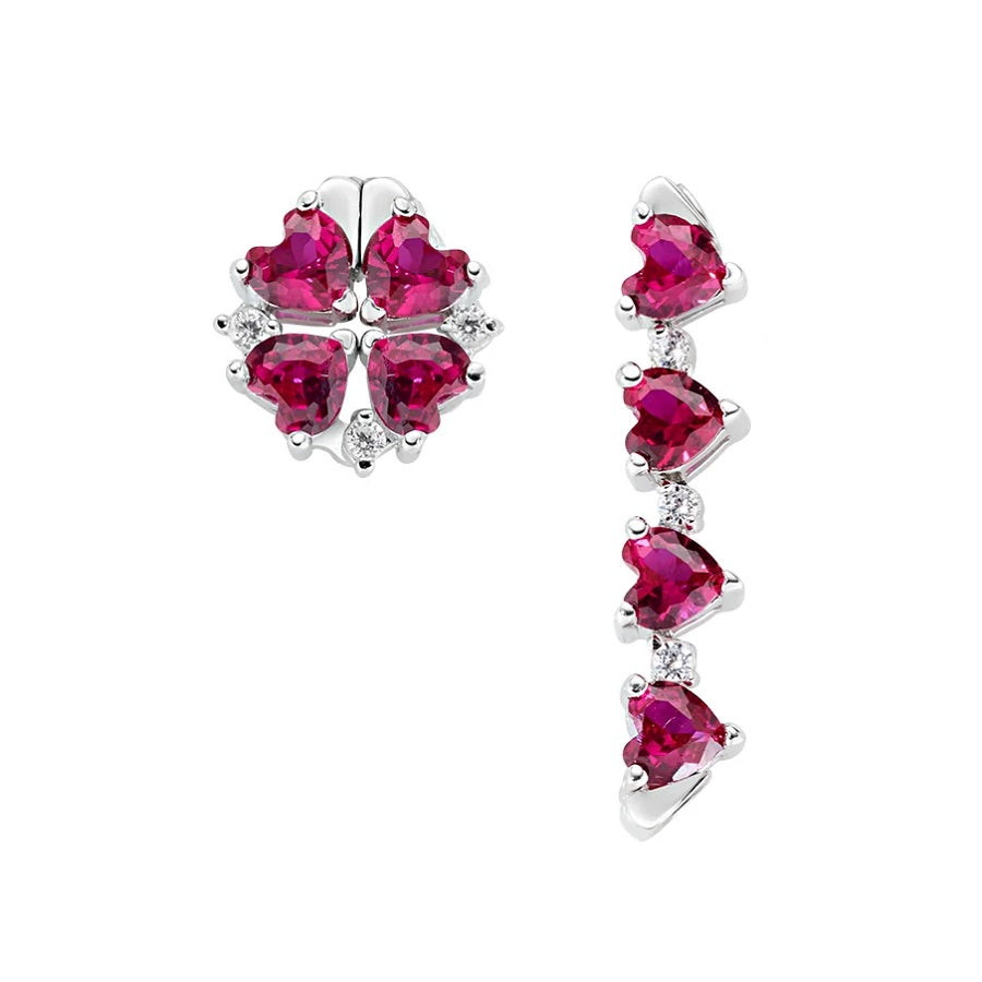Orecchini Donna AMEN Quadricuore - EMHBR