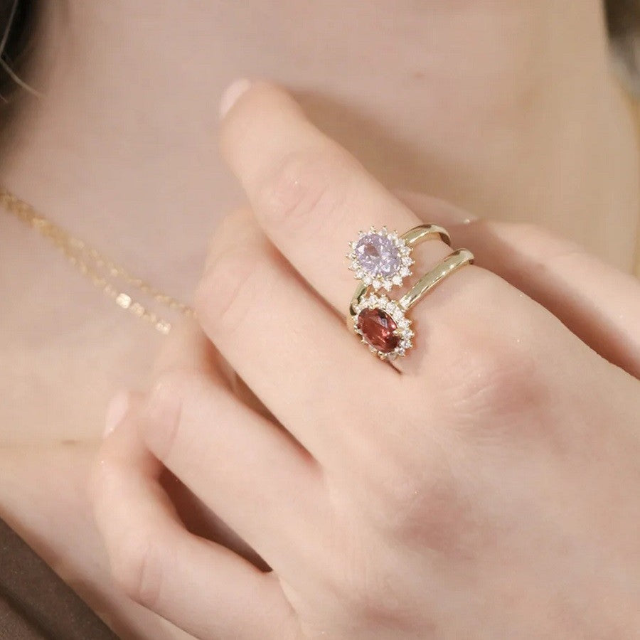 Anello Donna AMEN Lady - ANLDPGBLA3