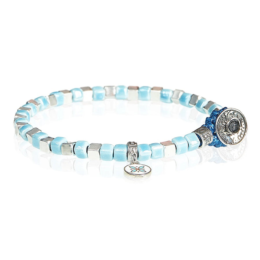 Bracciale Uomo GERBA Silver Ceramic - CS08