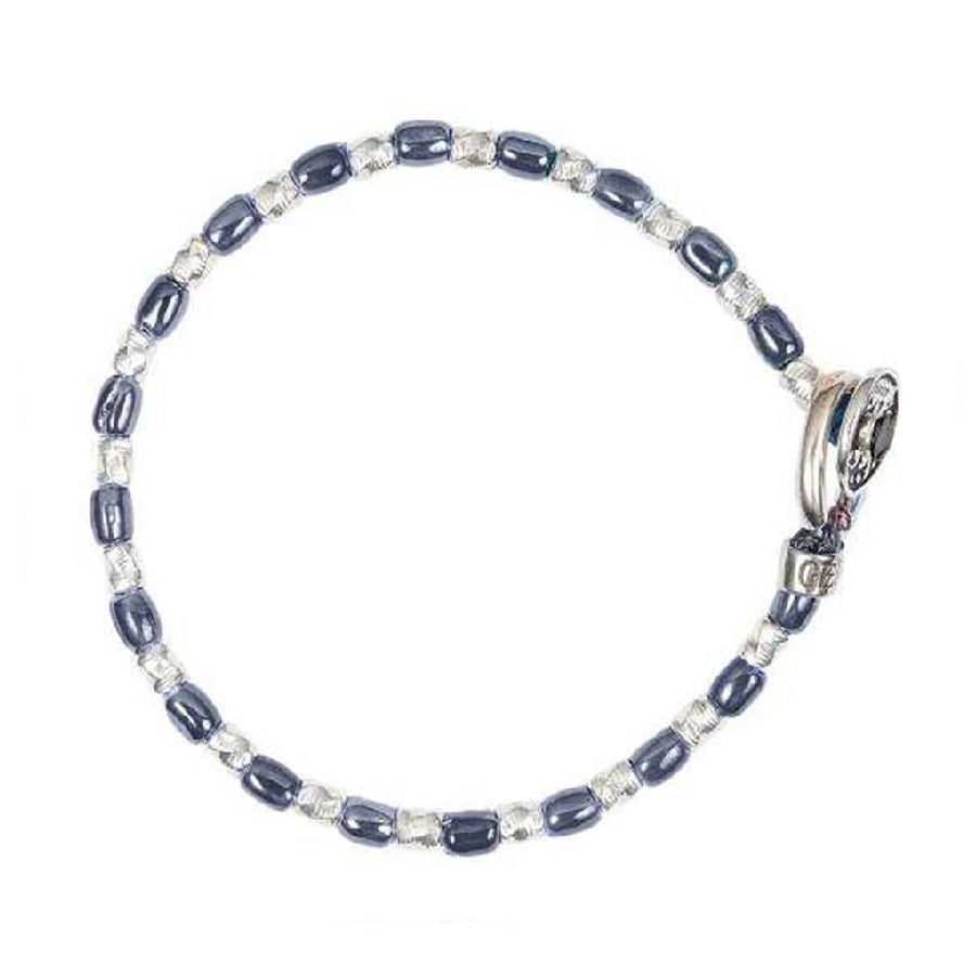 Bracciale Uomo GERBA Silver Ceramic - CS11