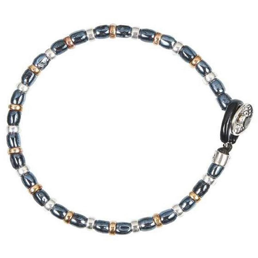 Bracciale Uomo GERBA Silver Ceramic - CS16