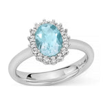 Anello Donna MILUNA Gemma del Cielo 925 - LID4019