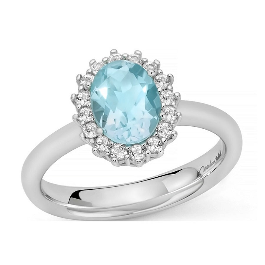 Anello Donna MILUNA Gemma del Cielo 925 - LID4019