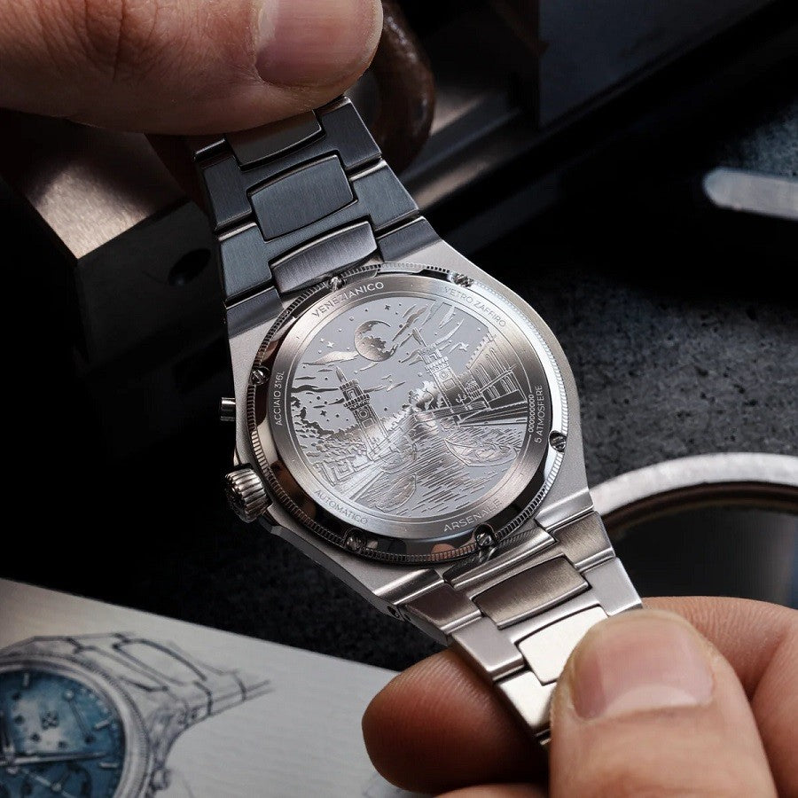 Orologio Uomo VENEZIANICO Arsenale Calendario - 6221580C - immagine 7