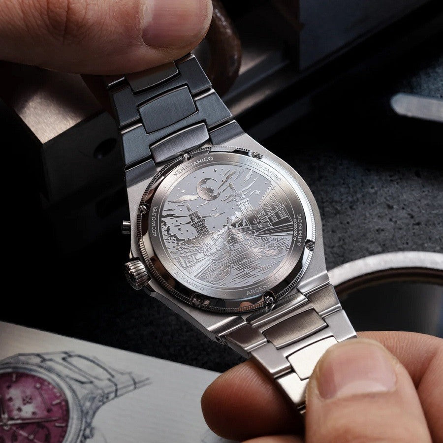 Orologio Uomo VENEZIANICO Arsenale Calendario - 6221581C - immagine 7