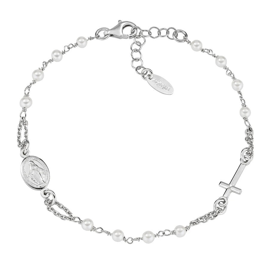 Bracciale Donna AMEN Rosari - BROBPSW3