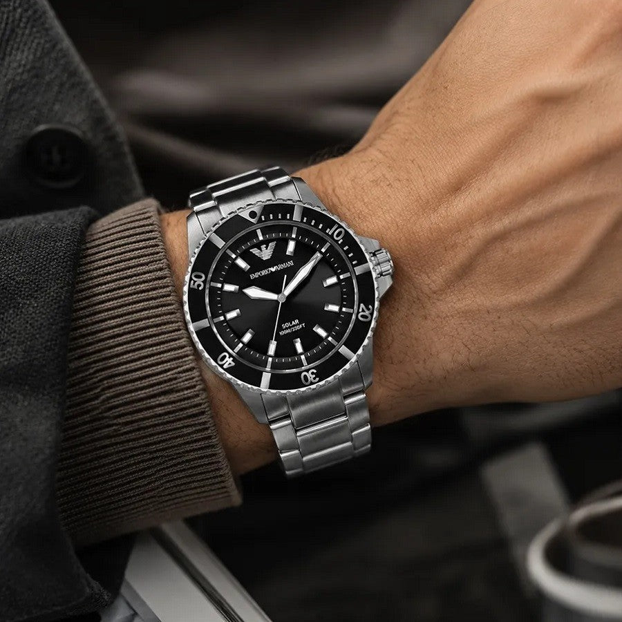 Orologio Uomo EMPORIO ARMANI World Explorer Solar - AR11787 - immagine 2