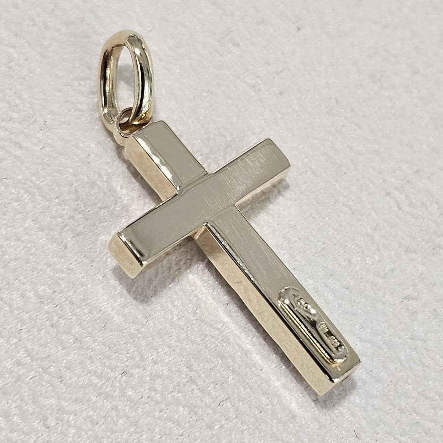 Pendente Croce Uomo in ORO 750 (18KT) - 2755.CR365X30.9