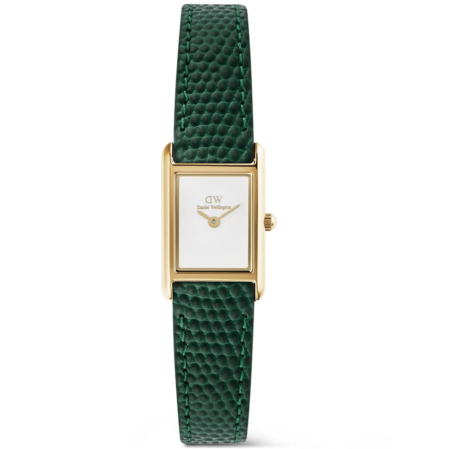 Orologio Donna DANIEL WELLINGTON Bound Mini Green Lizard Gold - DW00100906