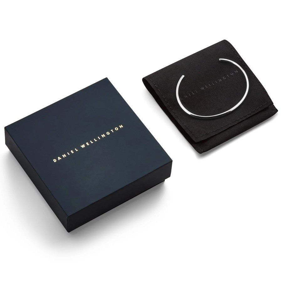 Bracciale Unisex DANIEL WELLINGTON Arch Cuff Silver Large 6 mm - DW00401939 - immagine 5
