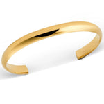 Bracciale Unisex DANIEL WELLINGTON Arch Cuff Gold Large 6 mm - DW00401940 - immagine 2