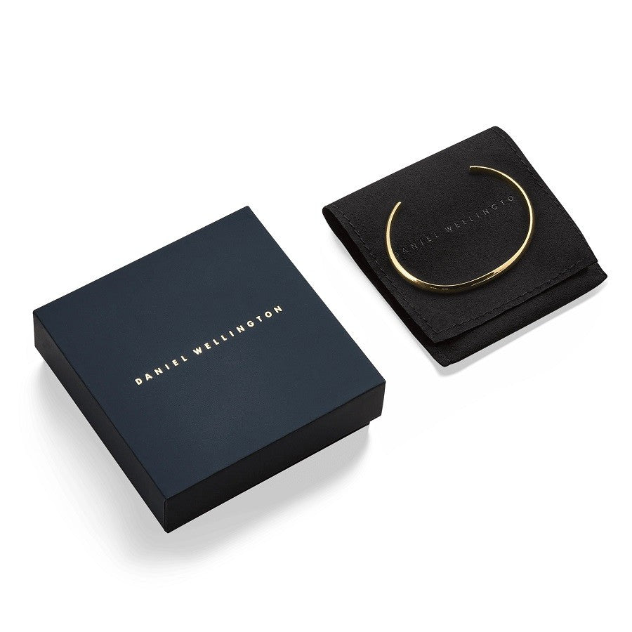 Bracciale Unisex DANIEL WELLINGTON Arch Cuff Gold Large 6 mm - DW00401940 - immagine 5