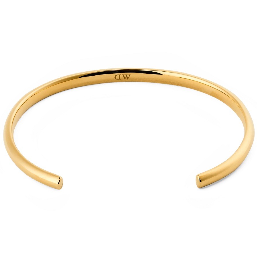 Bracciale Unisex DANIEL WELLINGTON Arch Cuff Gold Large 4 mm - DW00401983 - immagine 4