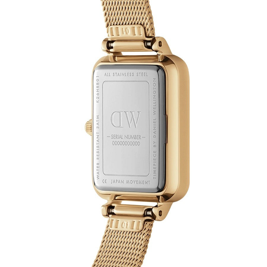 Orologio Donna DANIEL WELLINGTON Quadro Pressed Evergold - DW00100556 - immagine 4
