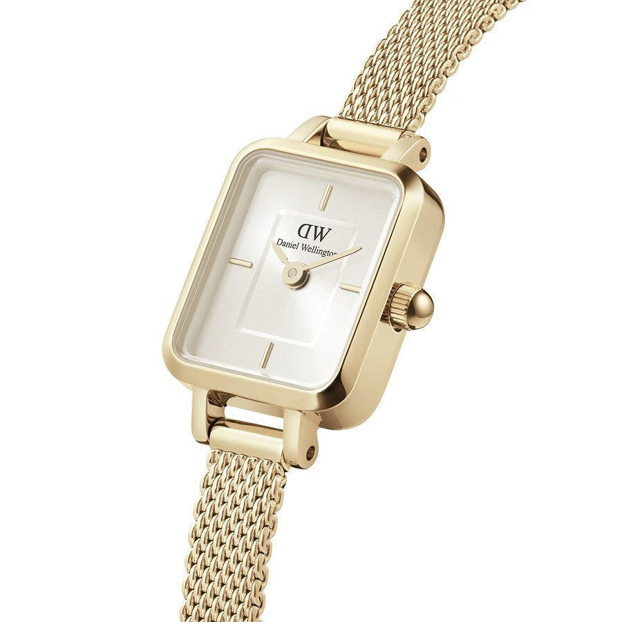 Orologio Donna DANIEL WELLINGTON Quadro Mini Evergold Champagne - DW00100656 - immagine 2