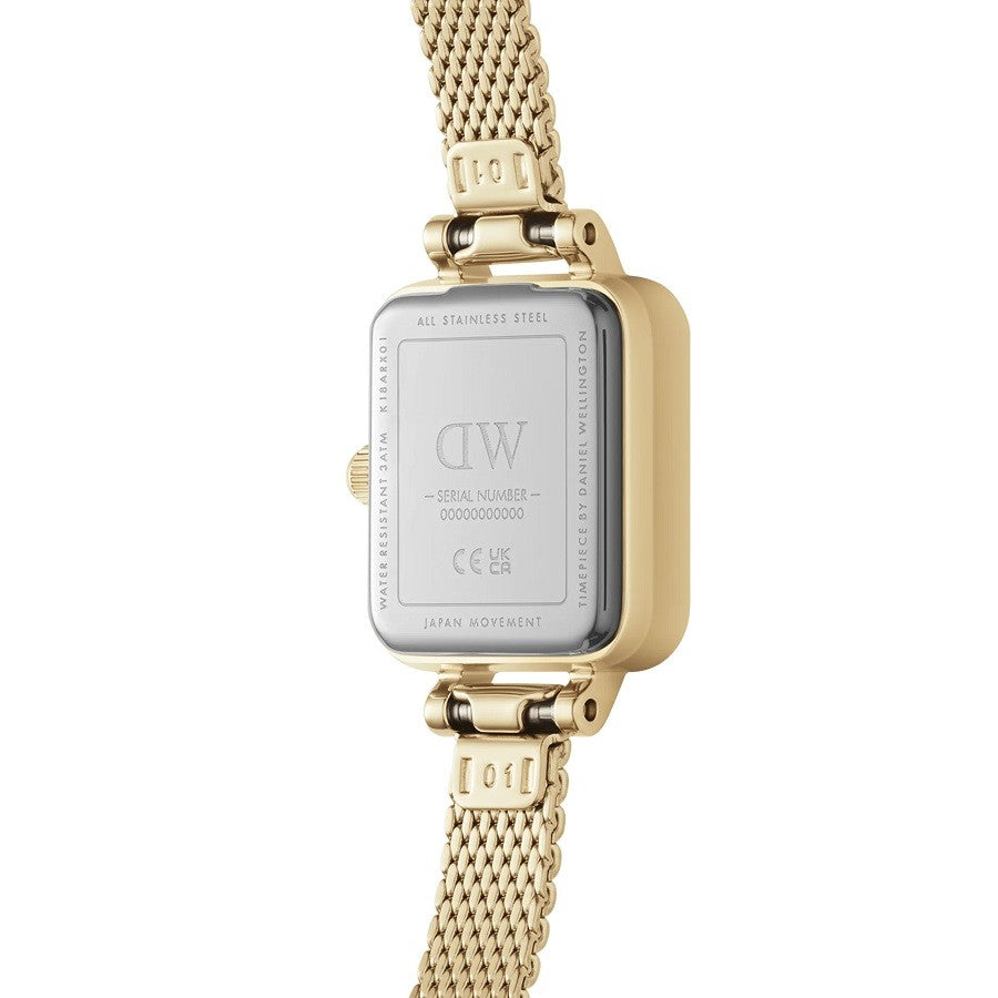 Orologio Donna DANIEL WELLINGTON Quadro Mini Evergold Champagne - DW00100656 - immagine 4