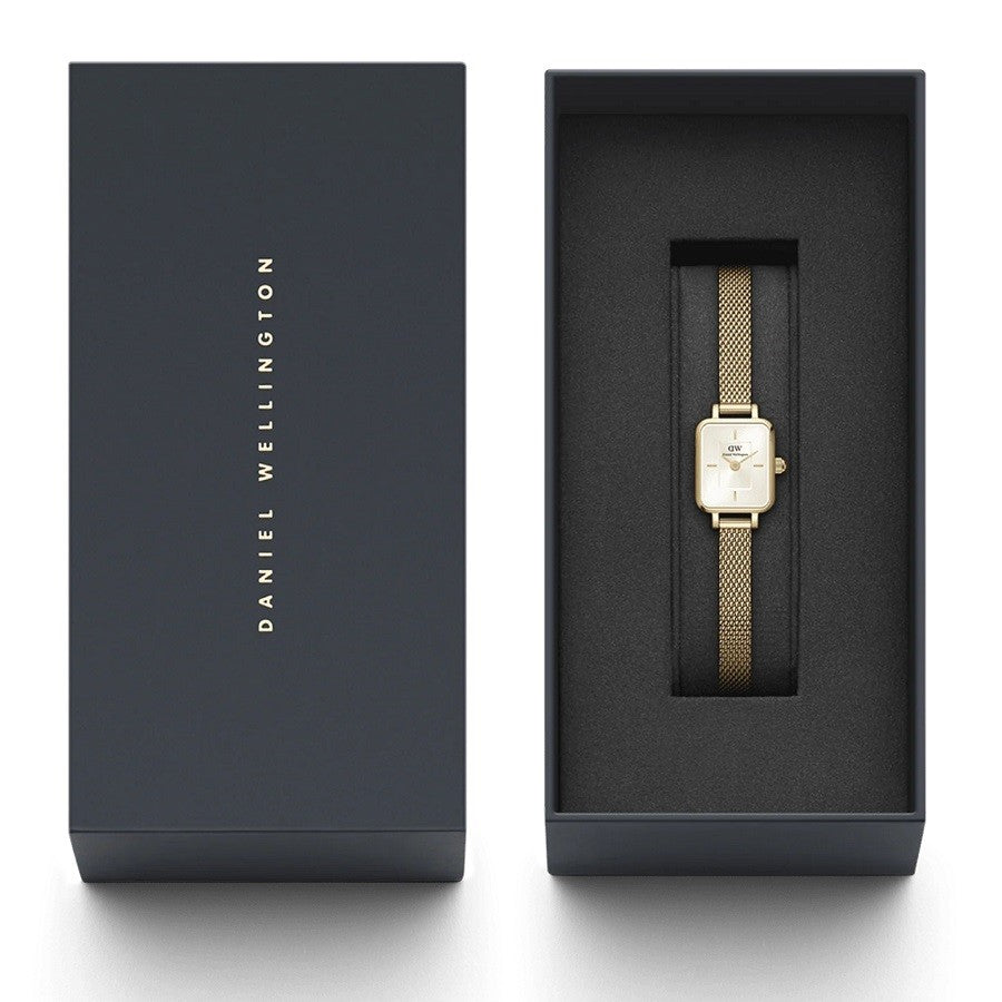 Orologio Donna DANIEL WELLINGTON Quadro Mini Evergold Champagne - DW00100656 - immagine 6