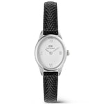 Orologio Donna DANIEL WELLINGTON Ophelia Mini Black Lizard Guilloché Silver - DW00100887 - immagine 3