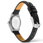 Orologio Donna DANIEL WELLINGTON Ophelia Mini Black Lizard Guilloché Silver - DW00100887 - immagine 5