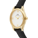 Orologio Donna DANIEL WELLINGTON Ophelia Mini Black Lizard White Guilloché Gold - DW00100890 - immagine 4