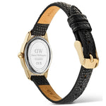 Orologio Donna DANIEL WELLINGTON Ophelia Mini Black Lizard White Guilloché Gold - DW00100890 - immagine 5