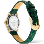 Orologio Donna DANIEL WELLINGTON Ophelia Mini Green Lizard Guilloché Gold - DW00100892 - immagine 5