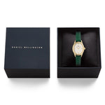 Orologio Donna DANIEL WELLINGTON Ophelia Mini Green Lizard Guilloché Gold - DW00100892 - immagine 6