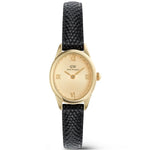Orologio Donna DANIEL WELLINGTON Ophelia Mini Black Lizard Unitone Guilloché Gold - DW00100897 - immagine 2