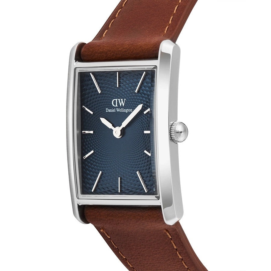 Orologio Unisex DANIEL WELLINGTON Bound Light Brown Arctic Guilloché Silver - DW00100900 - immagine 4