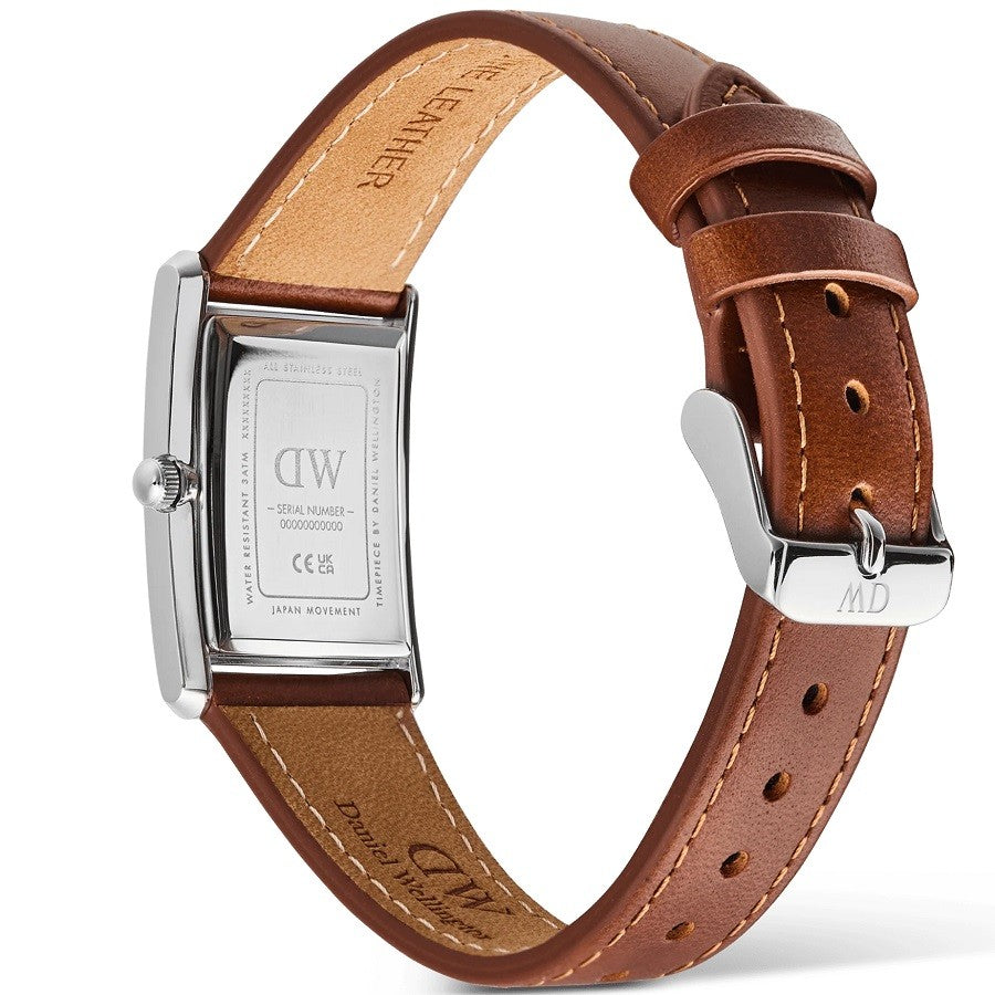 Orologio Unisex DANIEL WELLINGTON Bound Light Brown Arctic Guilloché Silver - DW00100900 - immagine 5