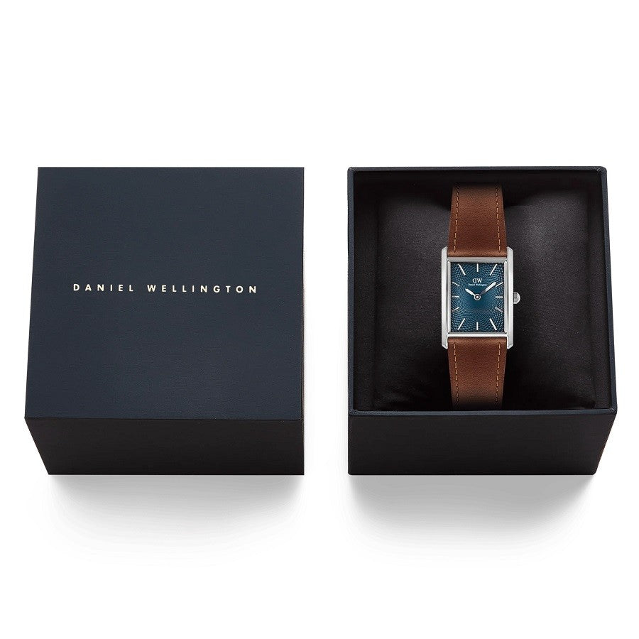 Orologio Unisex DANIEL WELLINGTON Bound Light Brown Arctic Guilloché Silver - DW00100900 - immagine 6