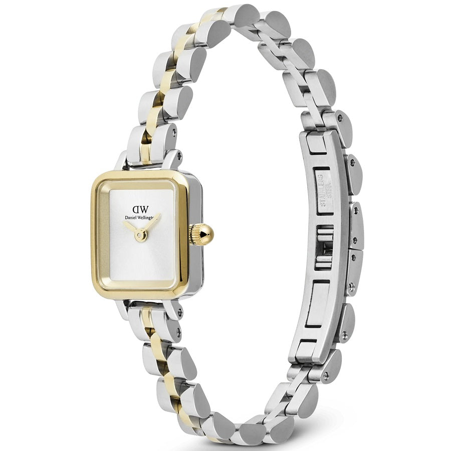Orologio Donna DANIEL WELLINGTON Quadro Mini Two Tone Gold - DW00100925