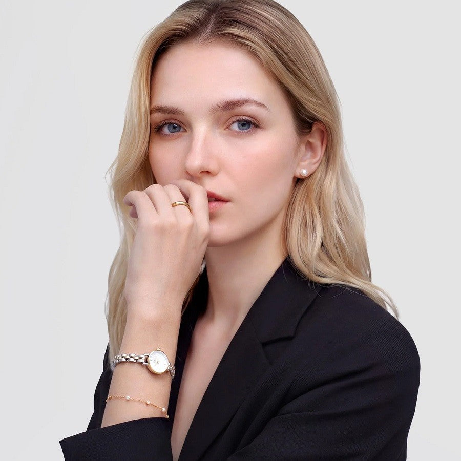 Orologio Donna DANIEL WELLINGTON Petite Mini Two Tone Gold 19 mm - DW00100923 - immagine 3
