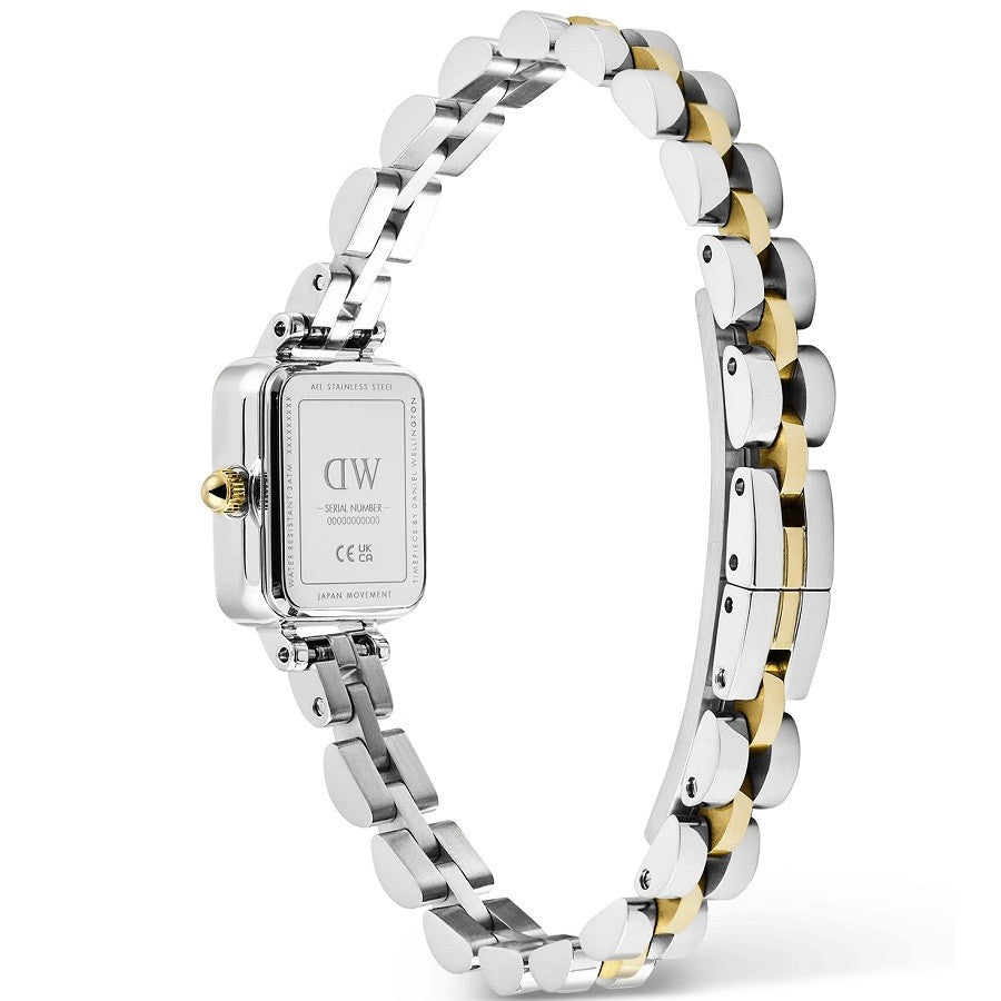 Orologio Donna DANIEL WELLINGTON Quadro Mini Two Tone Gold - DW00100925 - immagine 5