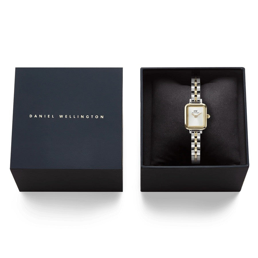 Orologio Donna DANIEL WELLINGTON Quadro Mini Two Tone Gold - DW00100925 - immagine 6