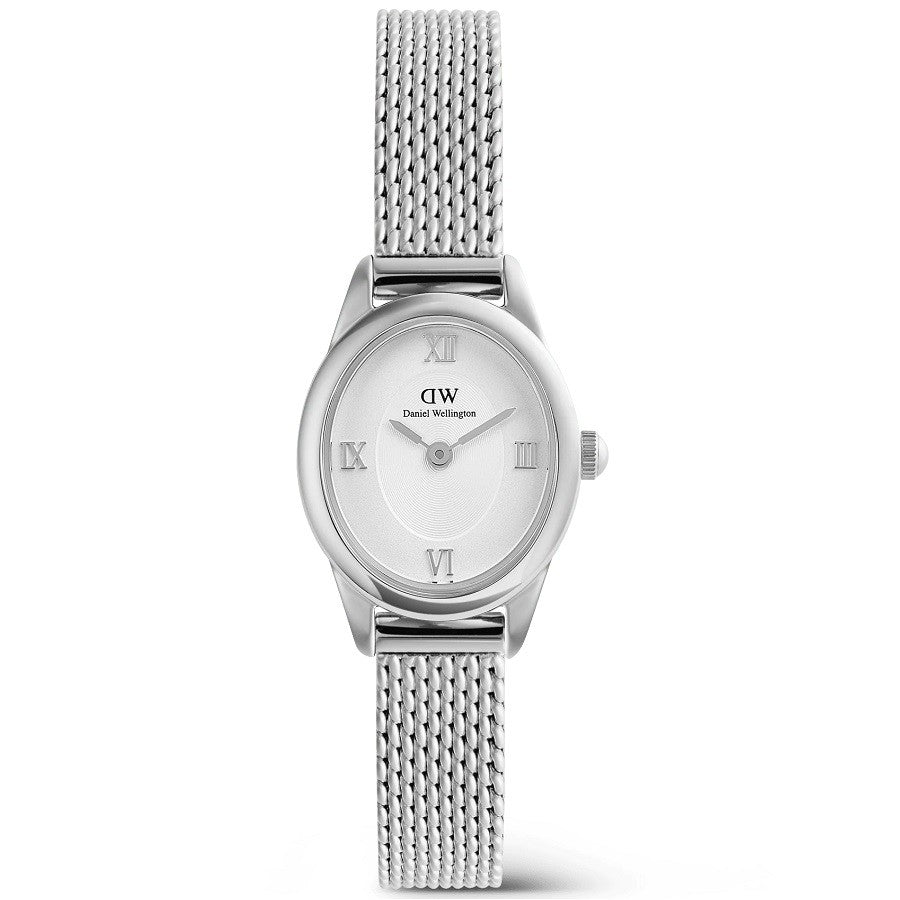 Orologio Donna DANIEL WELLINGTON Ophelia Mini Mesh White Silver - DW00100938 - immagine 3