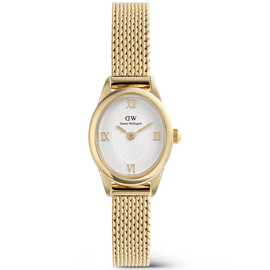 Orologio Donna DANIEL WELLINGTON Ophelia Mini Mesh White Gold - DW00100939 - immagine 3