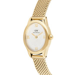Orologio Donna DANIEL WELLINGTON Ophelia Mini Mesh White Gold - DW00100939 - immagine 4