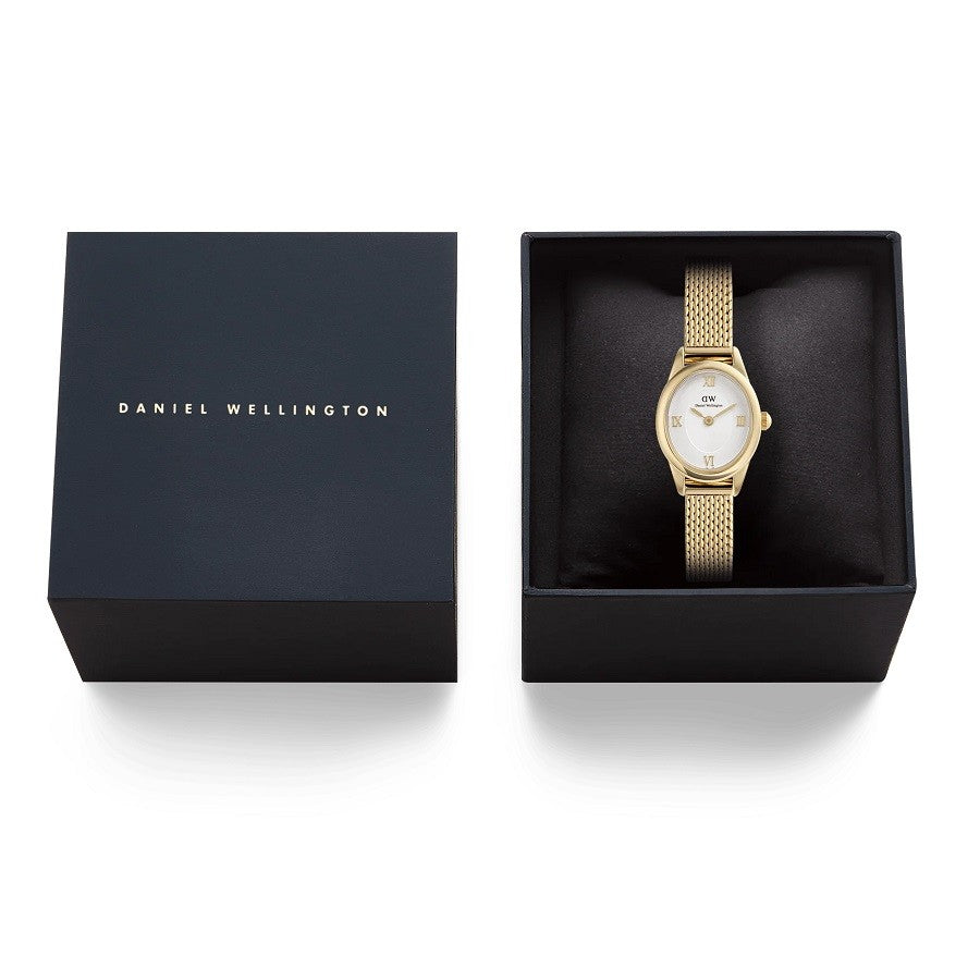 Orologio Donna DANIEL WELLINGTON Ophelia Mini Mesh White Gold - DW00100939 - immagine 6