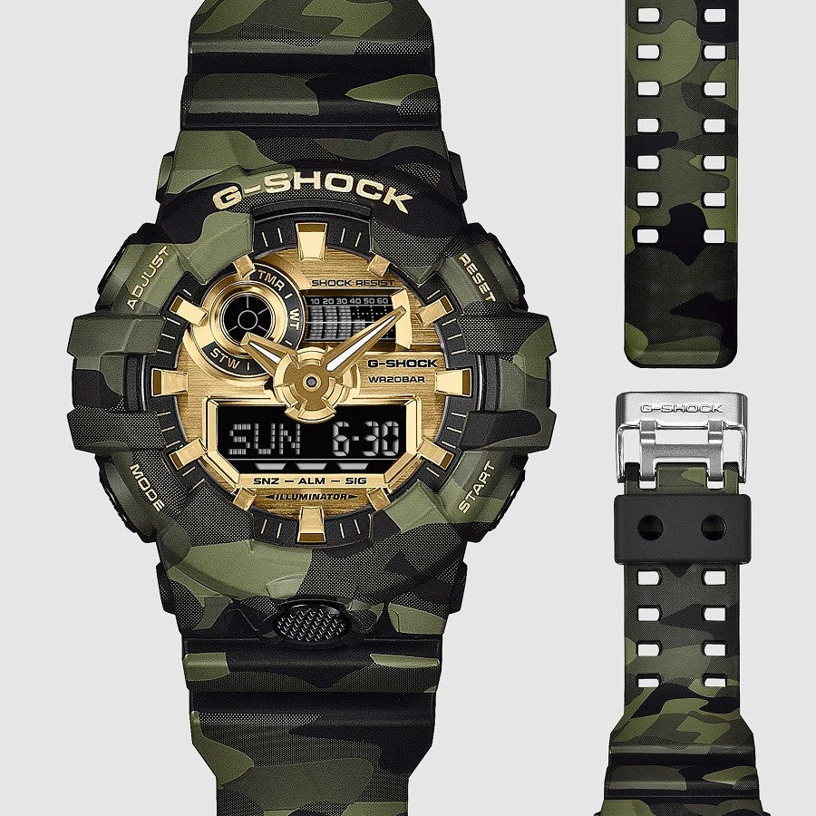 Orologio Uomo CASIO G-Shock - GA-700CMG-3AER - immagine 5