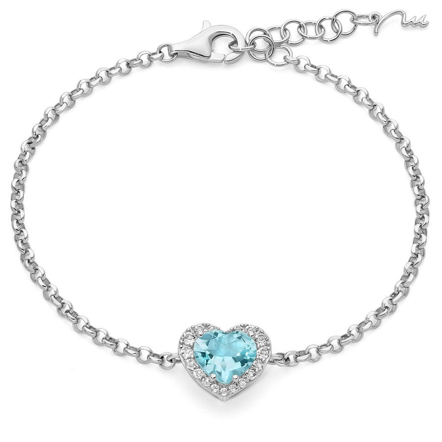 Bracciale Donna MILUNA Gemma del Cielo 925 - BRD1253