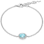 Bracciale Donna MILUNA Gemma del Cielo 925 - BRD1256