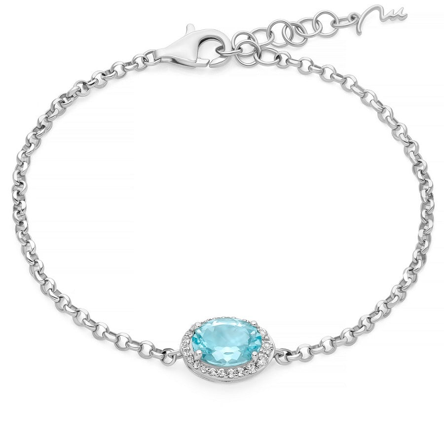 Bracciale Donna MILUNA Gemma del Cielo 925 - BRD1257