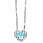 Collana Donna MILUNA Gemma del Cielo 925 - CLD5433